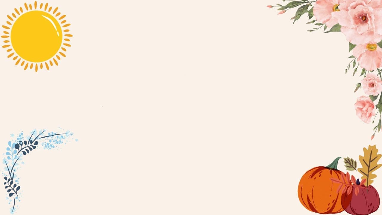 seasonal elements background